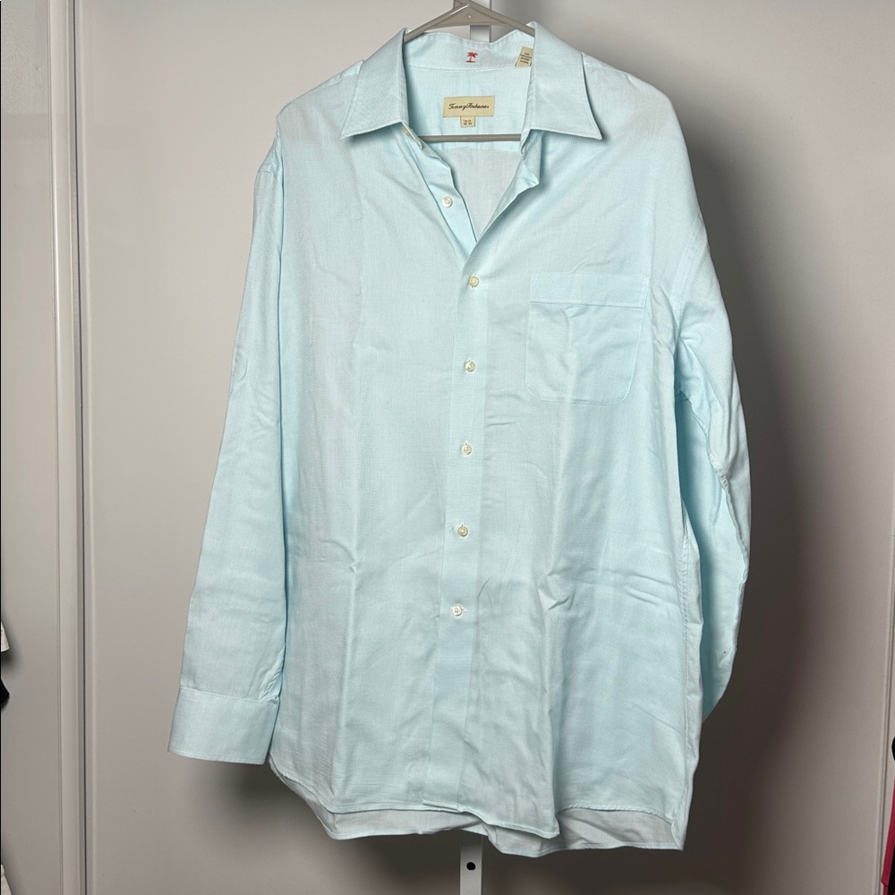 Tommy Bahama Long Sleeve Button Down Shirt Size 16 1/2 (34-35)